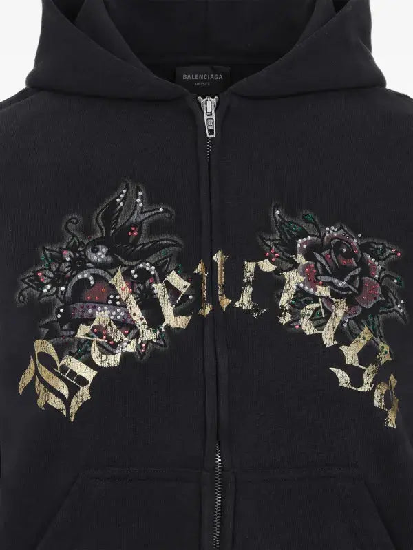 Balenciaga
Tacky Tattoo Distressed hoodie UndergroundDesignerPlug