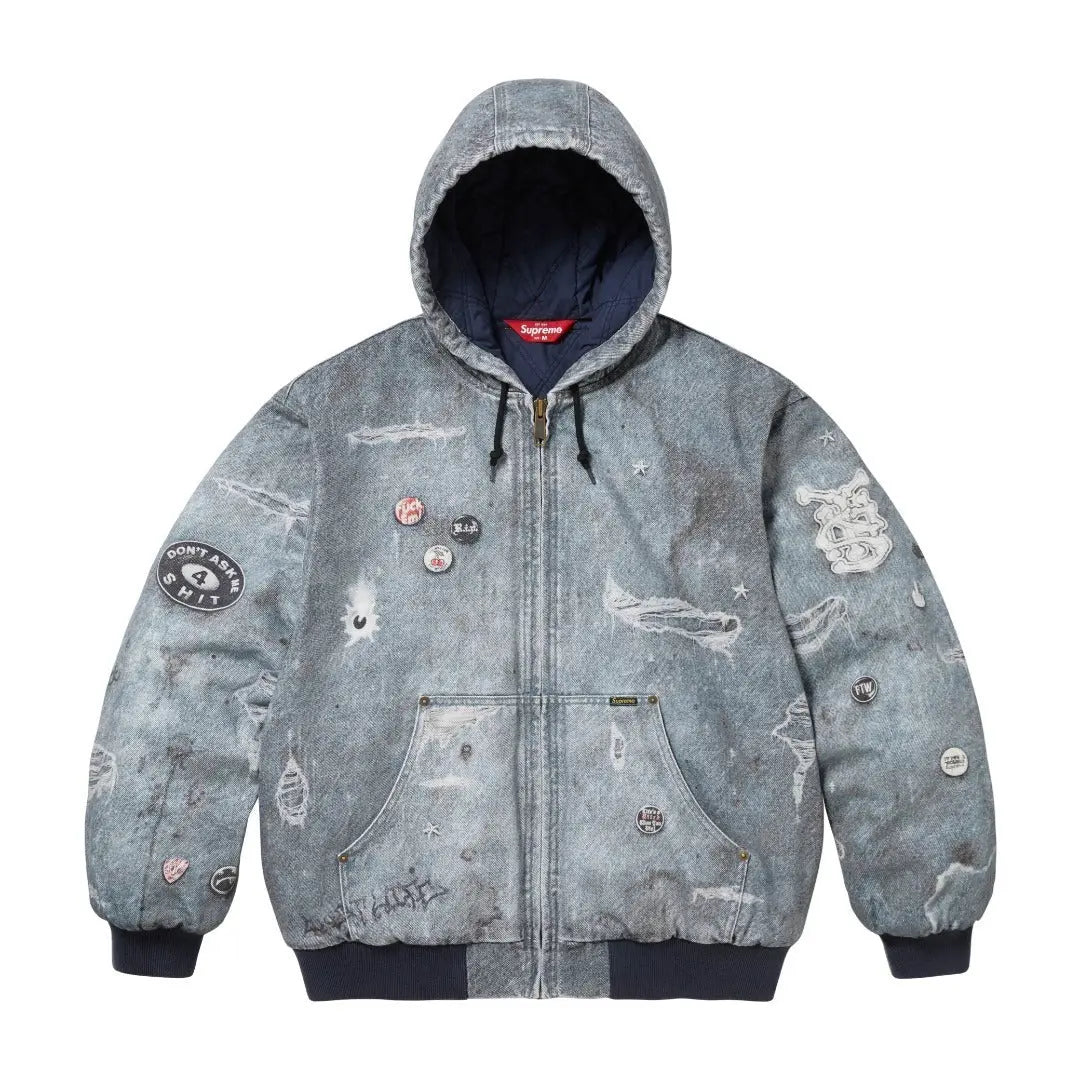Supreme | HJR Trompe L’oeil Hooded Work Jacket | FW24 Supreme