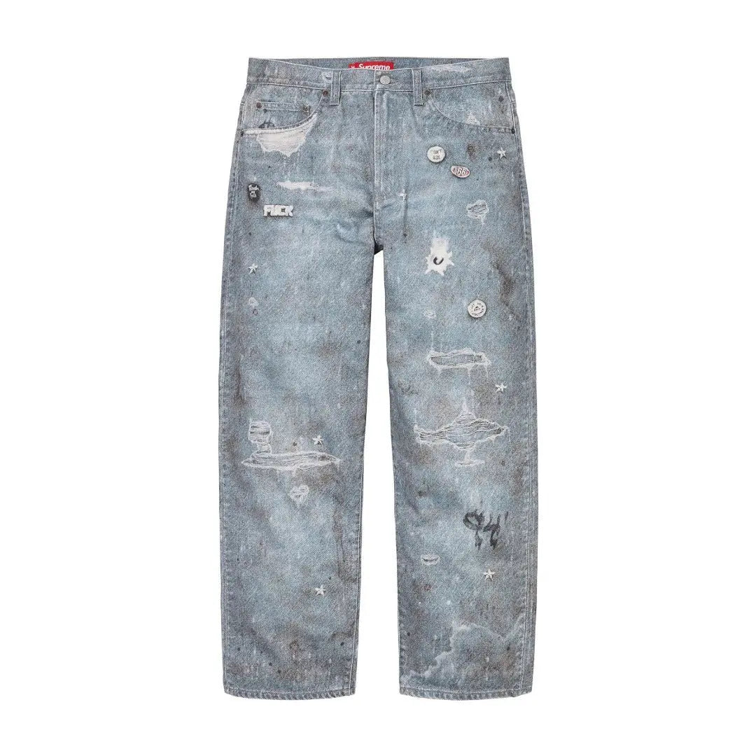 Supreme | HJR Trompe L’oeil Loose Fit Jeans | FW24 Supreme