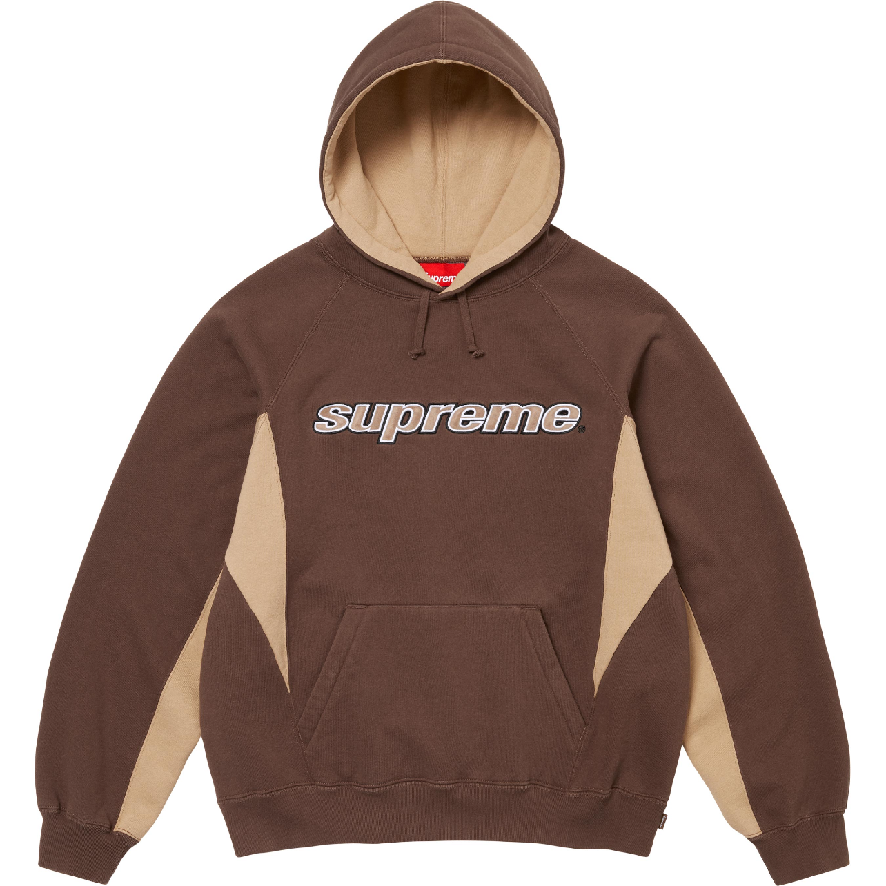 Supreme | Two-Tone Paneled Hoodie | Multiple Colors - QUICK SHIP