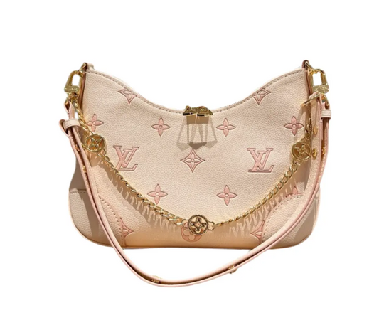 Louis Vuitton | Boulogne Light Pink, Monogram Empreinte Leather Bag | Eden Louis Vuitton