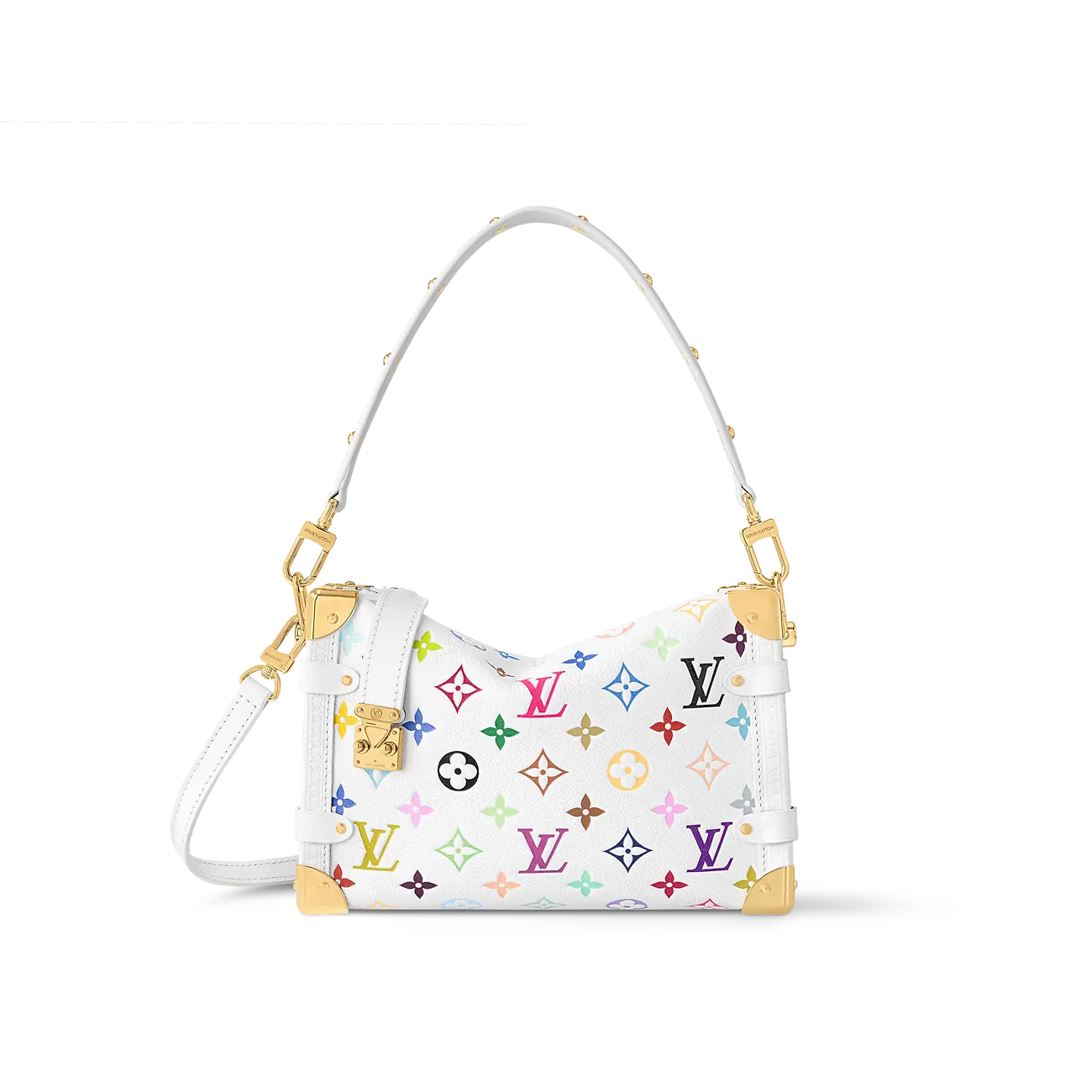 Louis Vuitton x Takashi Murakami | Side Trunk MM | Multicolor Monogram Re-Edition Louis Vuitton