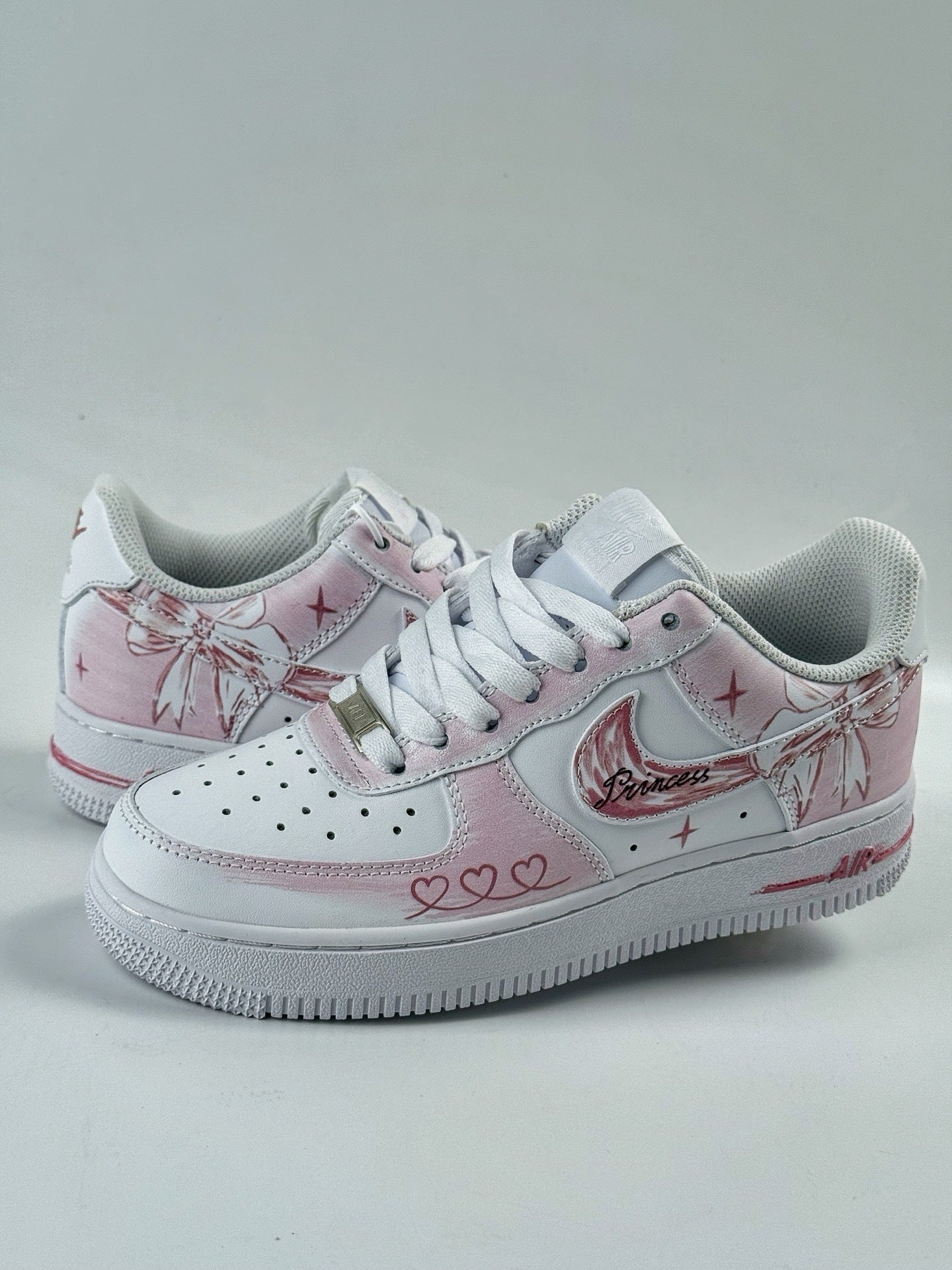Custom Nike Air Force 1 | Pink Princess Edition