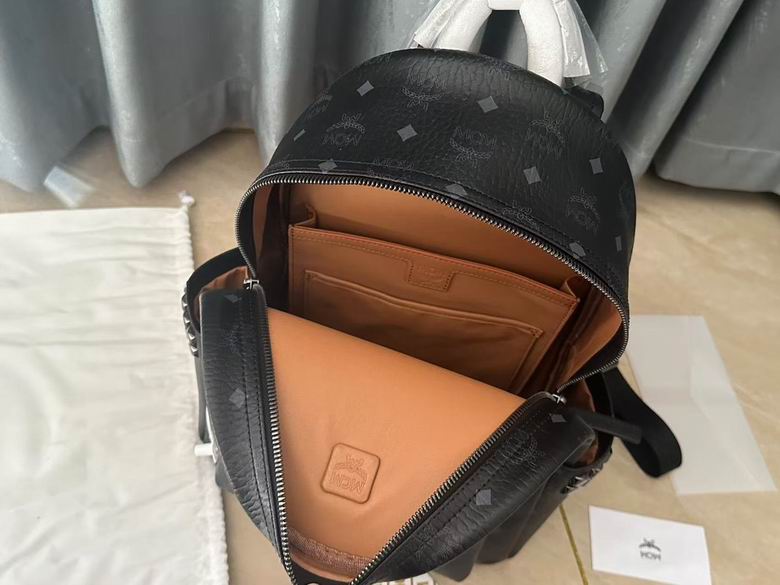 MCM | Brown Visetos Belt Bag | Classic Monogram | Gold Hardware