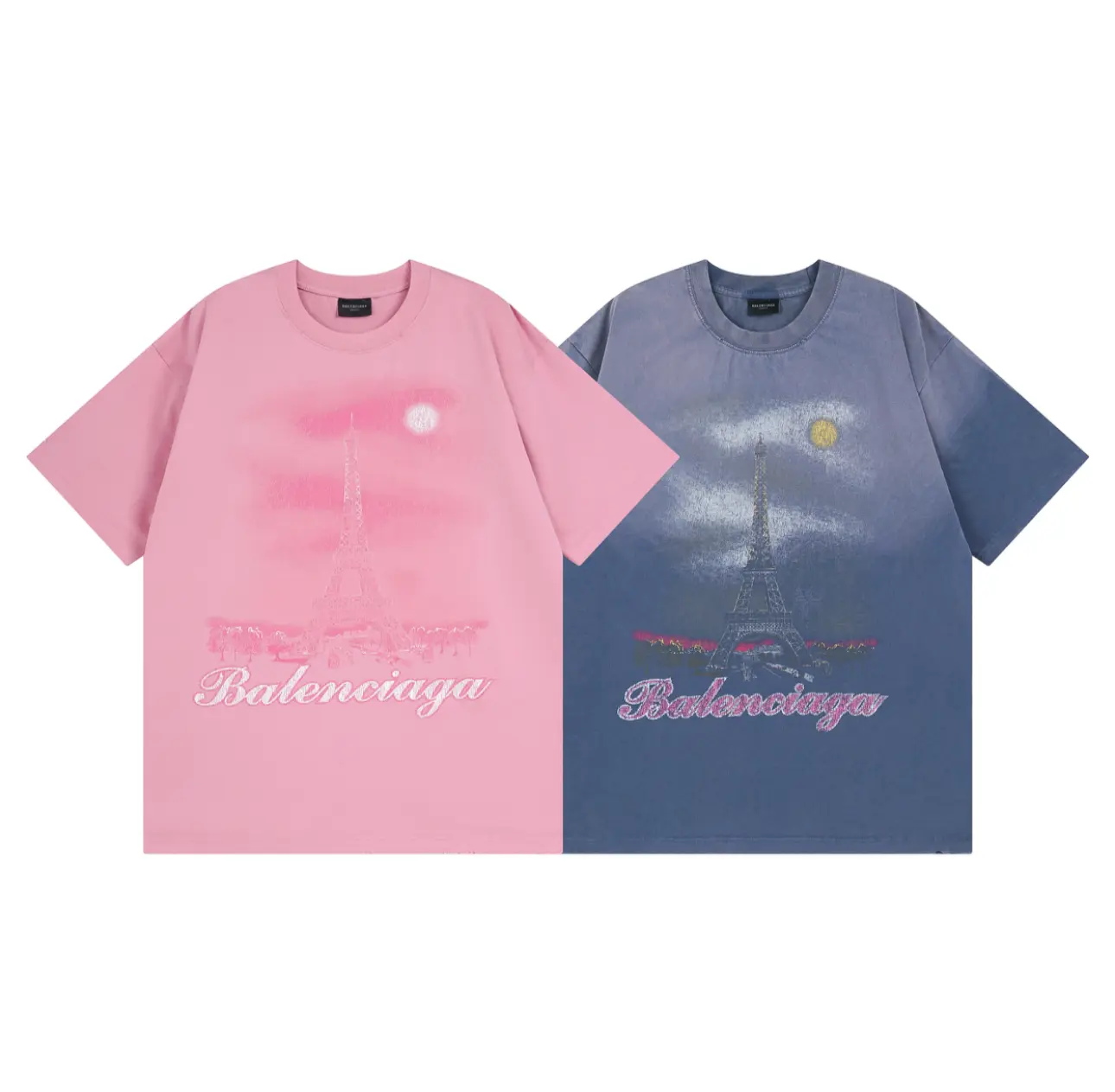 Balenciaga | Eiffel Tower Graphic Tee Balenciaga