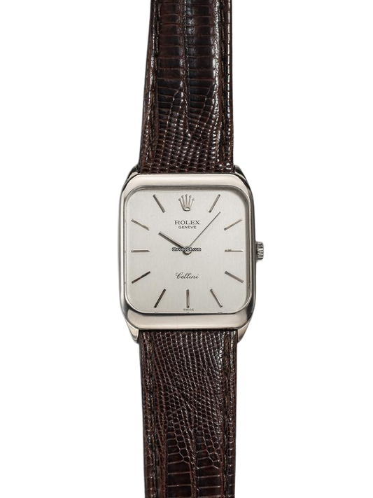 Rolex Watch | Cellini Ref. 4135 | 1990s Vintage Manual Wind | 18K White Gold
