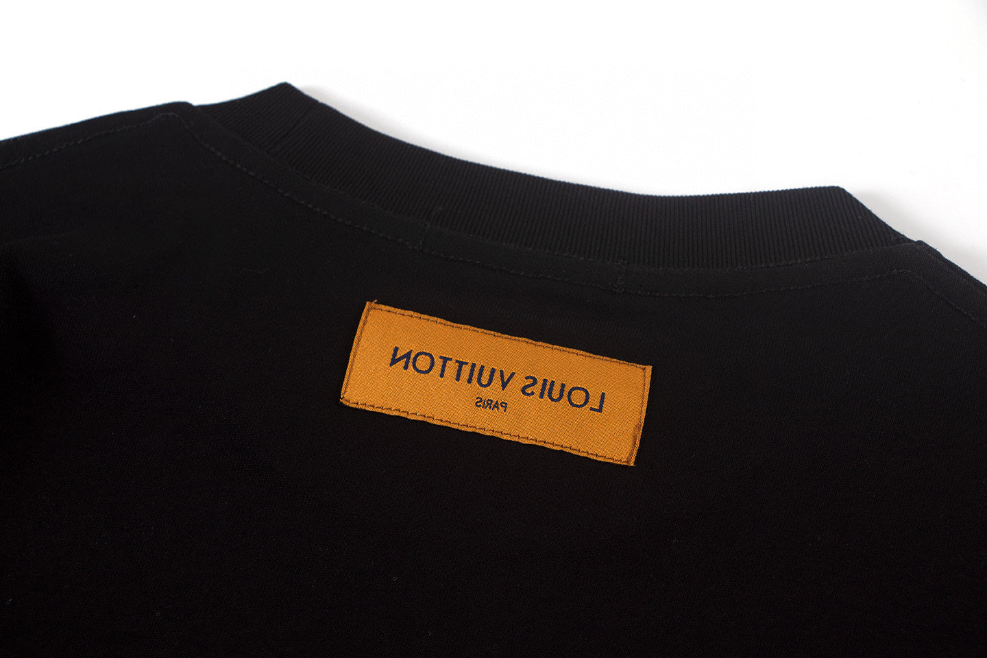 Louis Vuitton | Embossed LV Long-Sleeved T-Shirt in Black & White
