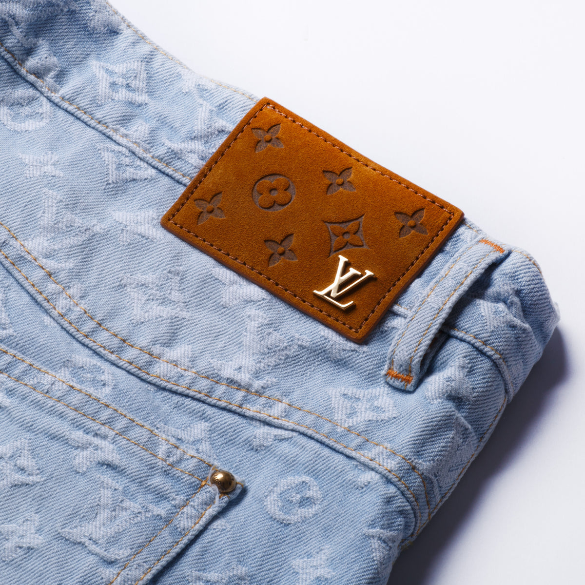 Louis Vuitton | Tyler, the Creator Monogram Denim Pants | Light Indigo