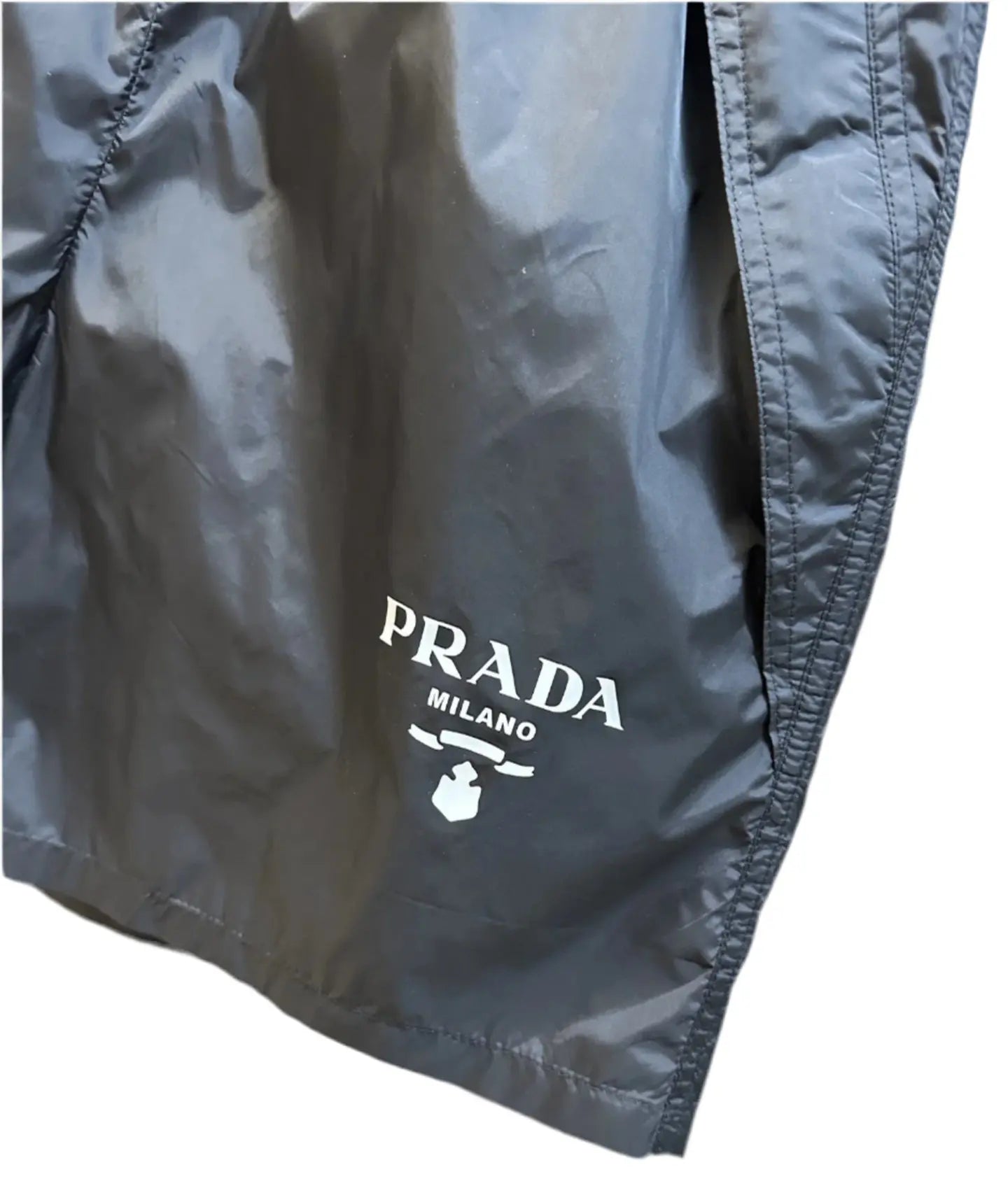 Prada | Black Nylon Milano Shorts Prada