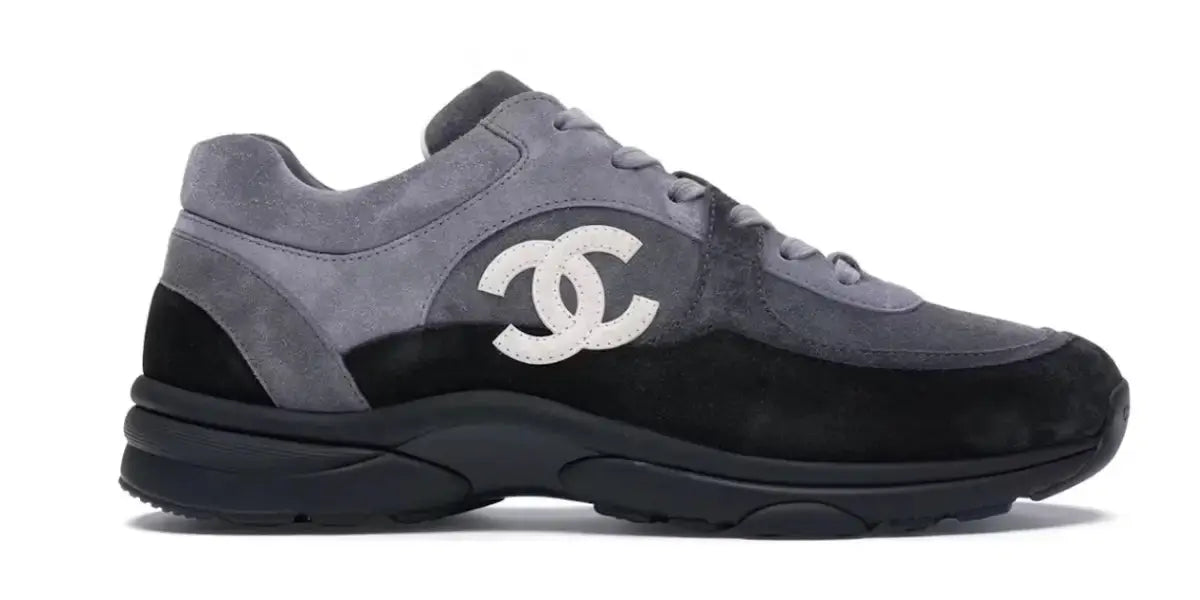 Chanel | CC Low Top Trainers | Gray Chanel