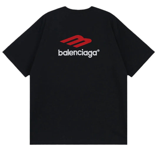 Balenciaga| Motorsport Logo T-Shirt – Black or White Balenciaga