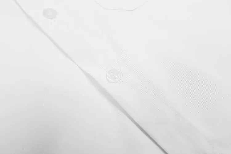 Prada | Classic Logo Poplin Shirt | Black or White | Long Sleeve Button-Up Prada