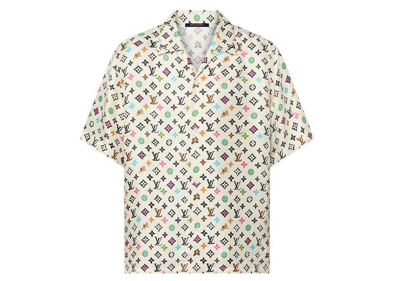 Louis Vuitton | Tyler, the Creator Monogram Printed Silk Shirt | Multicolor