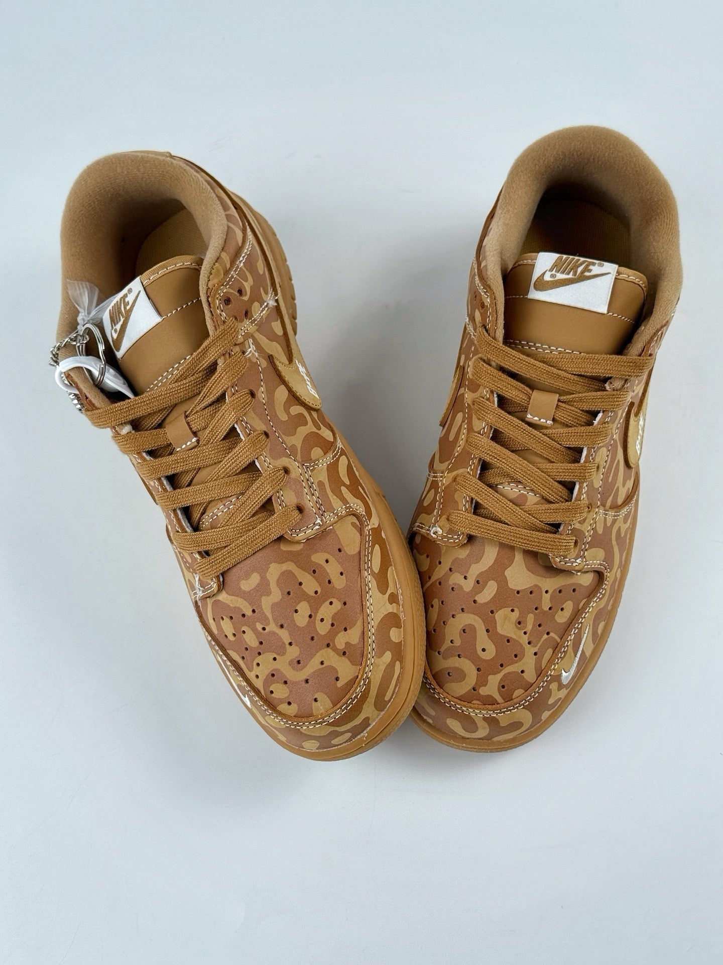 Custom BAPE x Nike Dunk Low | Brown Camo