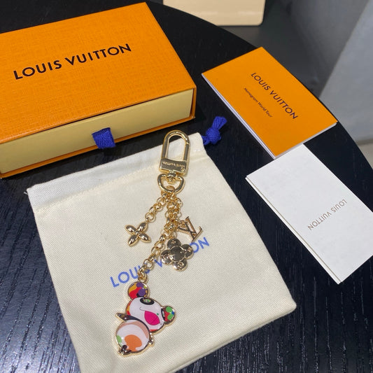 Louis Vuitton x Takashi Murakami | Superflat Panda Key Holder