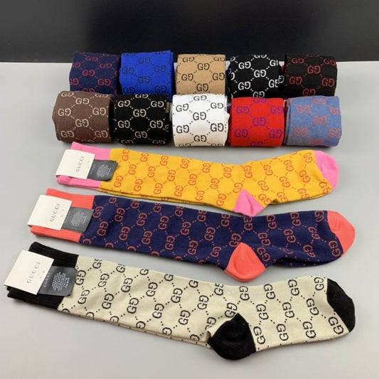 Gucci | Monogram Socks Collection | Multicolor