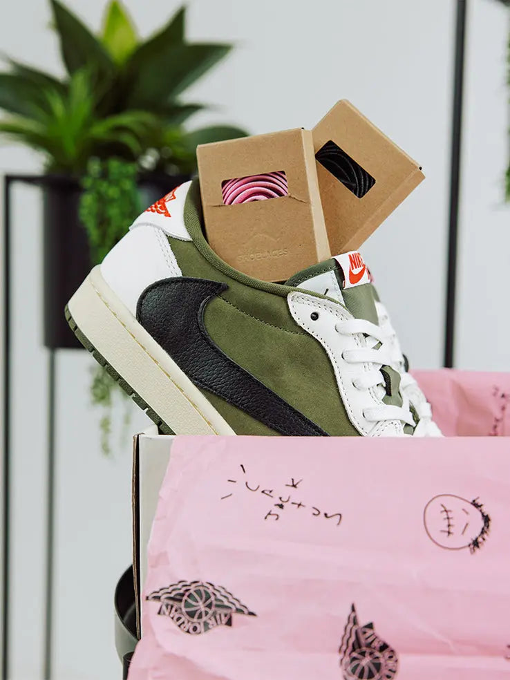Travis Scott x Jordan 1 Low OG | Olive Suede Black Canvas Jordan