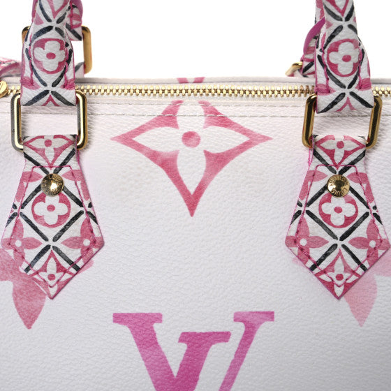 Louis Vuitton | Monogram Giant Speedy Bandouliere 25 | Rose By The Pool 2.0