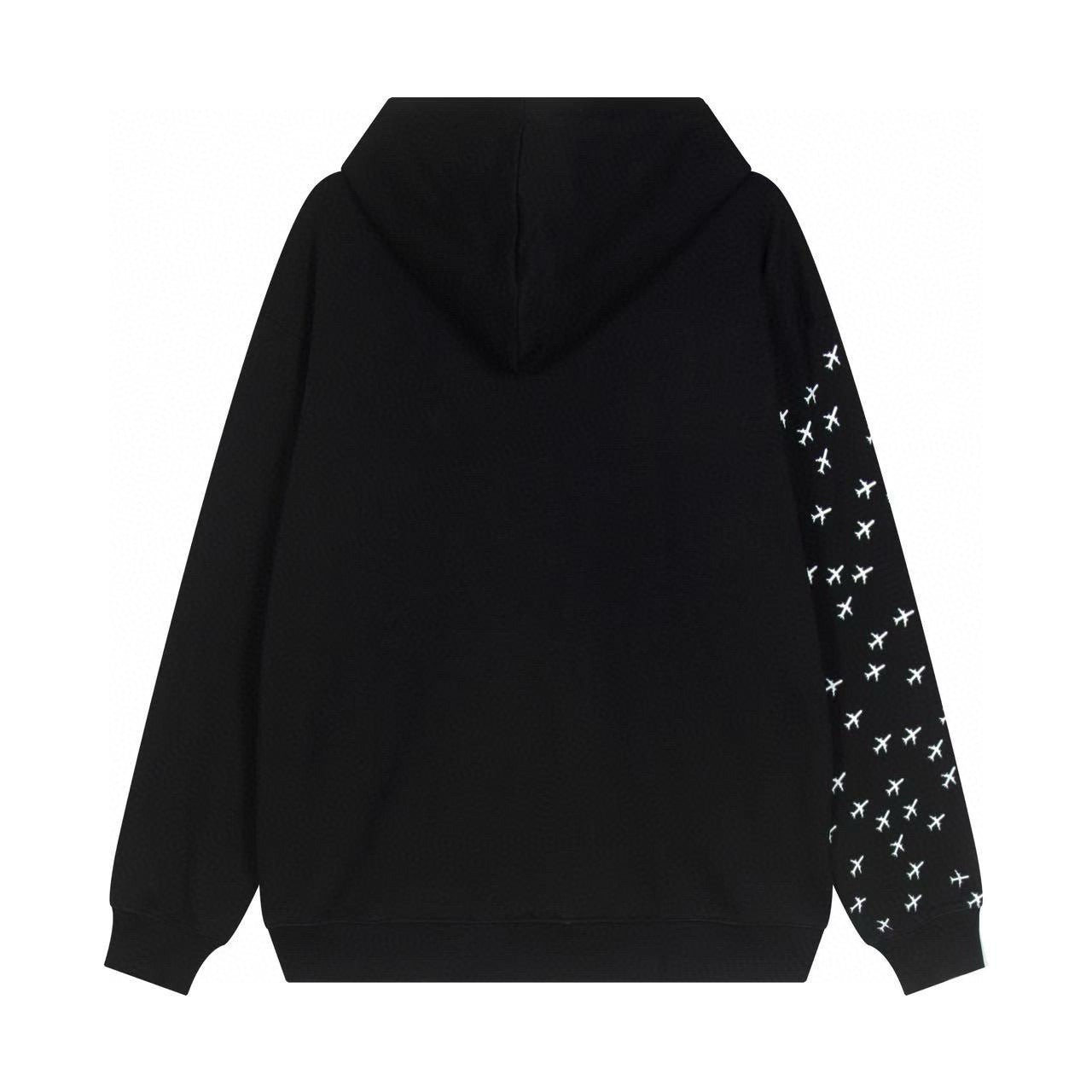 Louis Vuitton | Plane Logo Printed Hoodie in Black