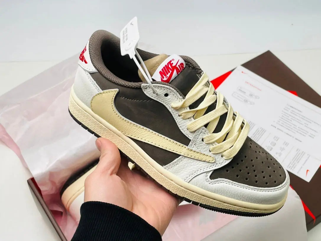 Nike Air Jordan 1 Low OG | Travis Scott Reverse Mocha Sneakers Nike