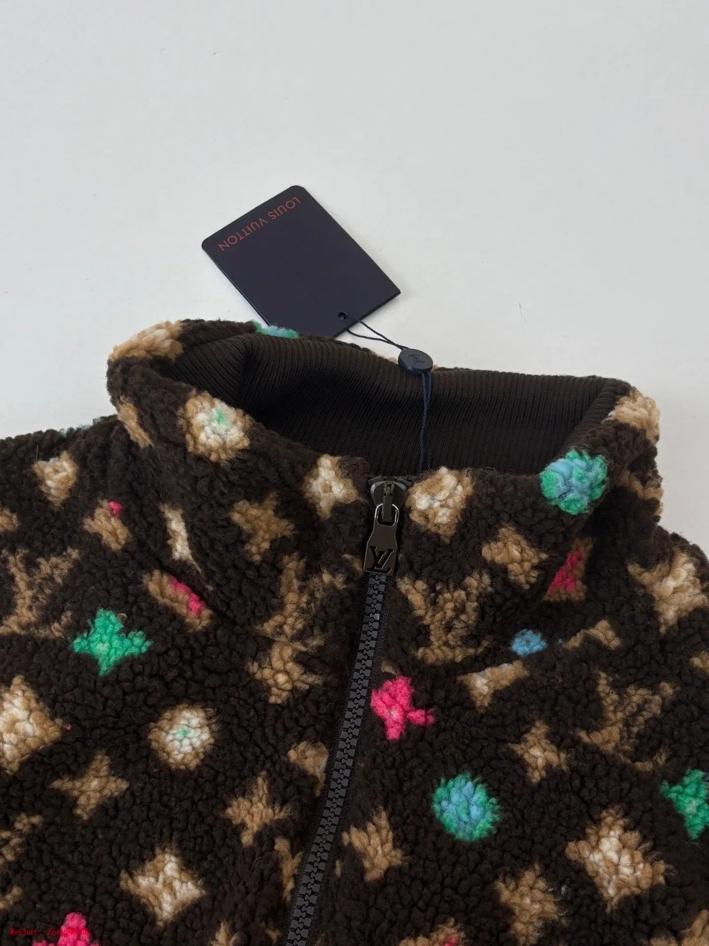 Louis Vuitton | Multicolor Monogram Fleece Zip Jacket Louis Vuitton