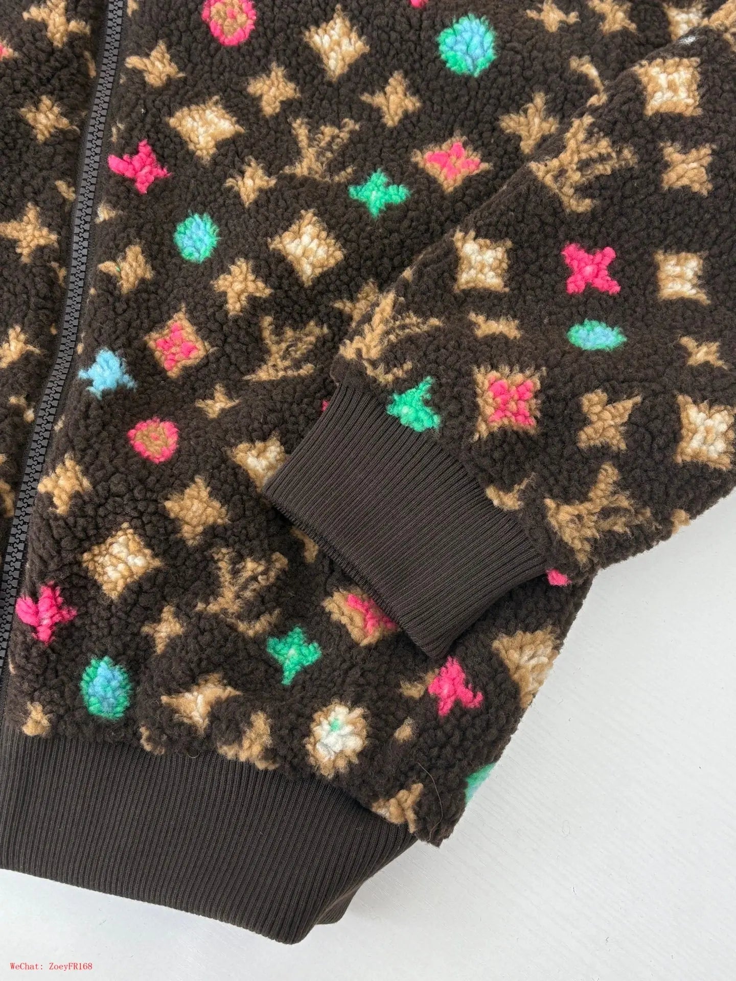 Louis Vuitton | Multicolor Monogram Fleece Zip Jacket Louis Vuitton