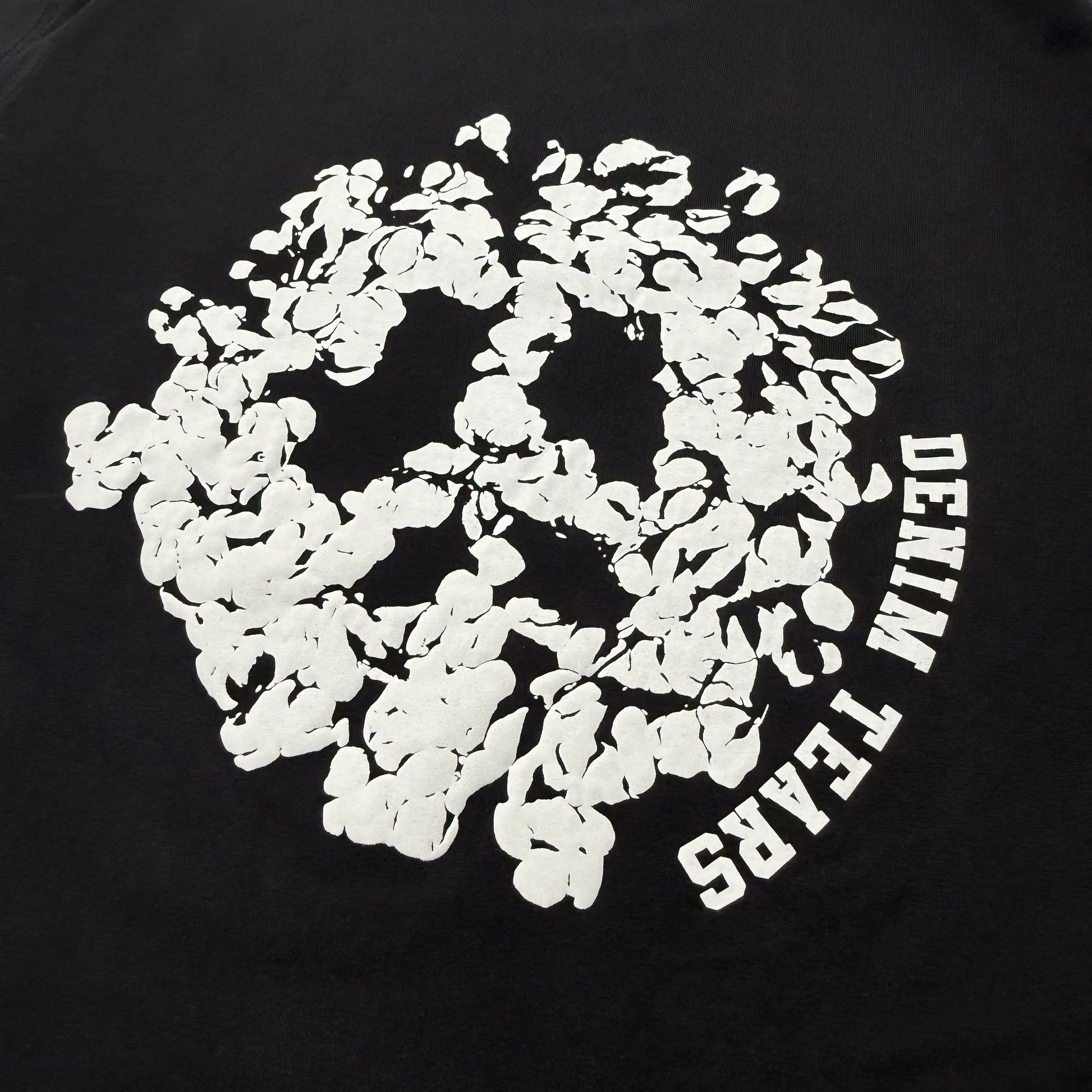 Chrome Hearts | Cross Logo Long Sleeve Tee | Black Denim Tears