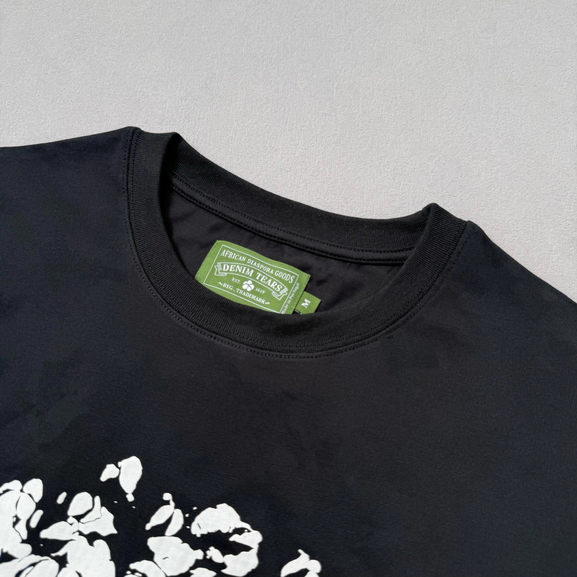 Chrome Hearts | Cross Logo Long Sleeve Tee | Black Denim Tears