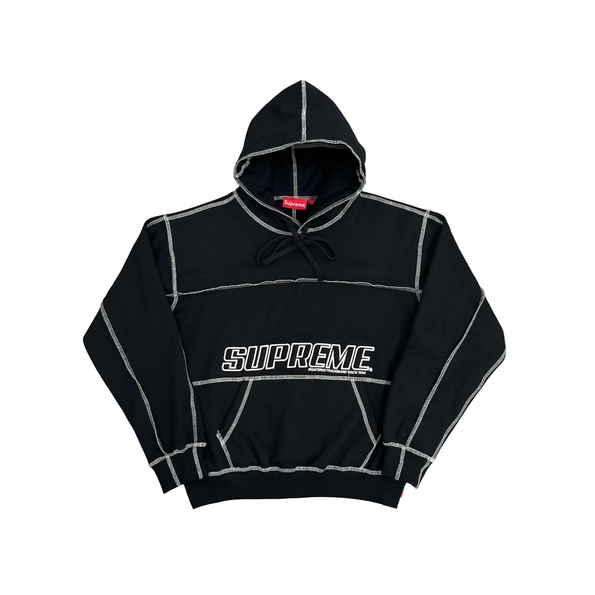 Supreme | Logo Hoodie | Black UndergroundDesignerPlug