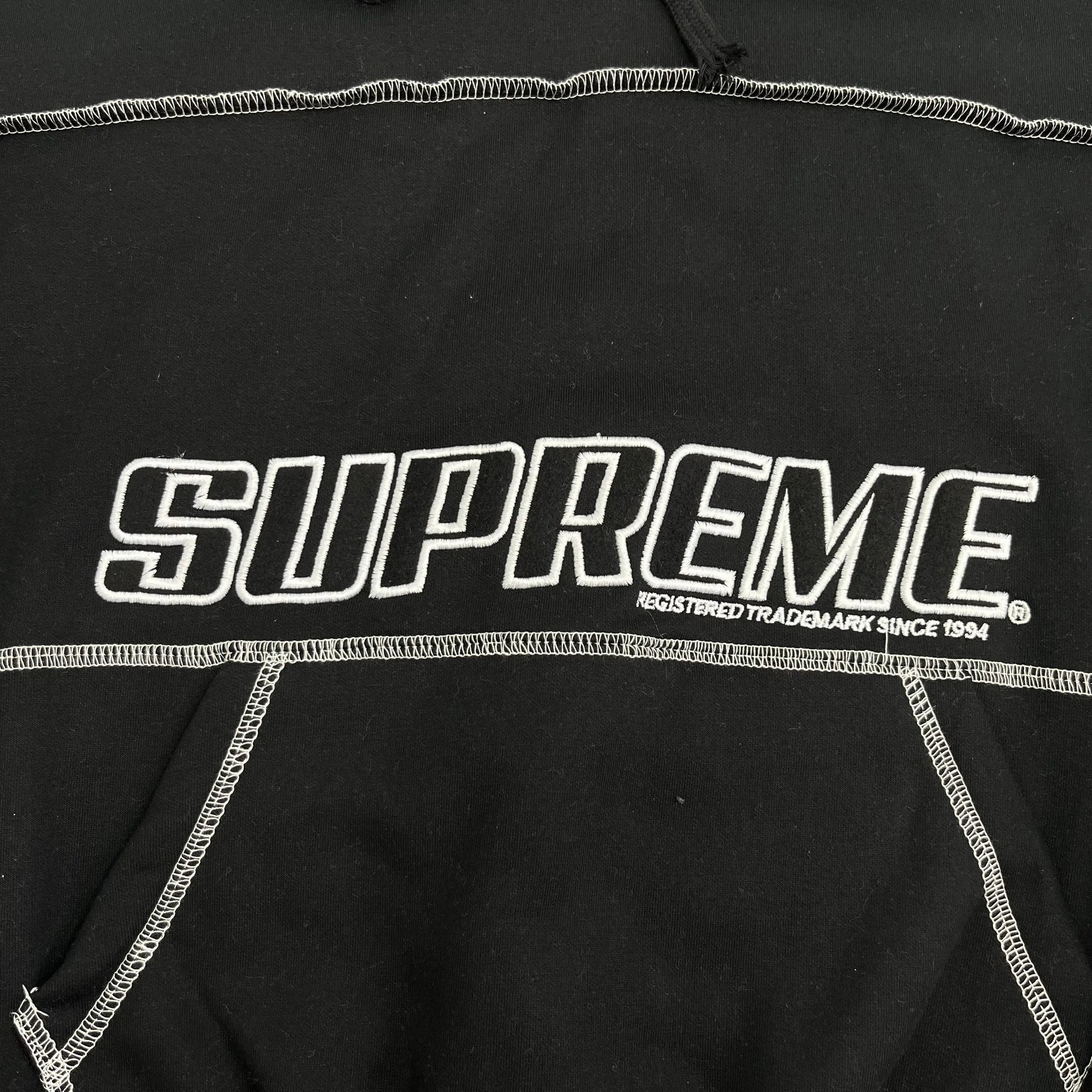 Supreme | Logo Hoodie | Black UndergroundDesignerPlug