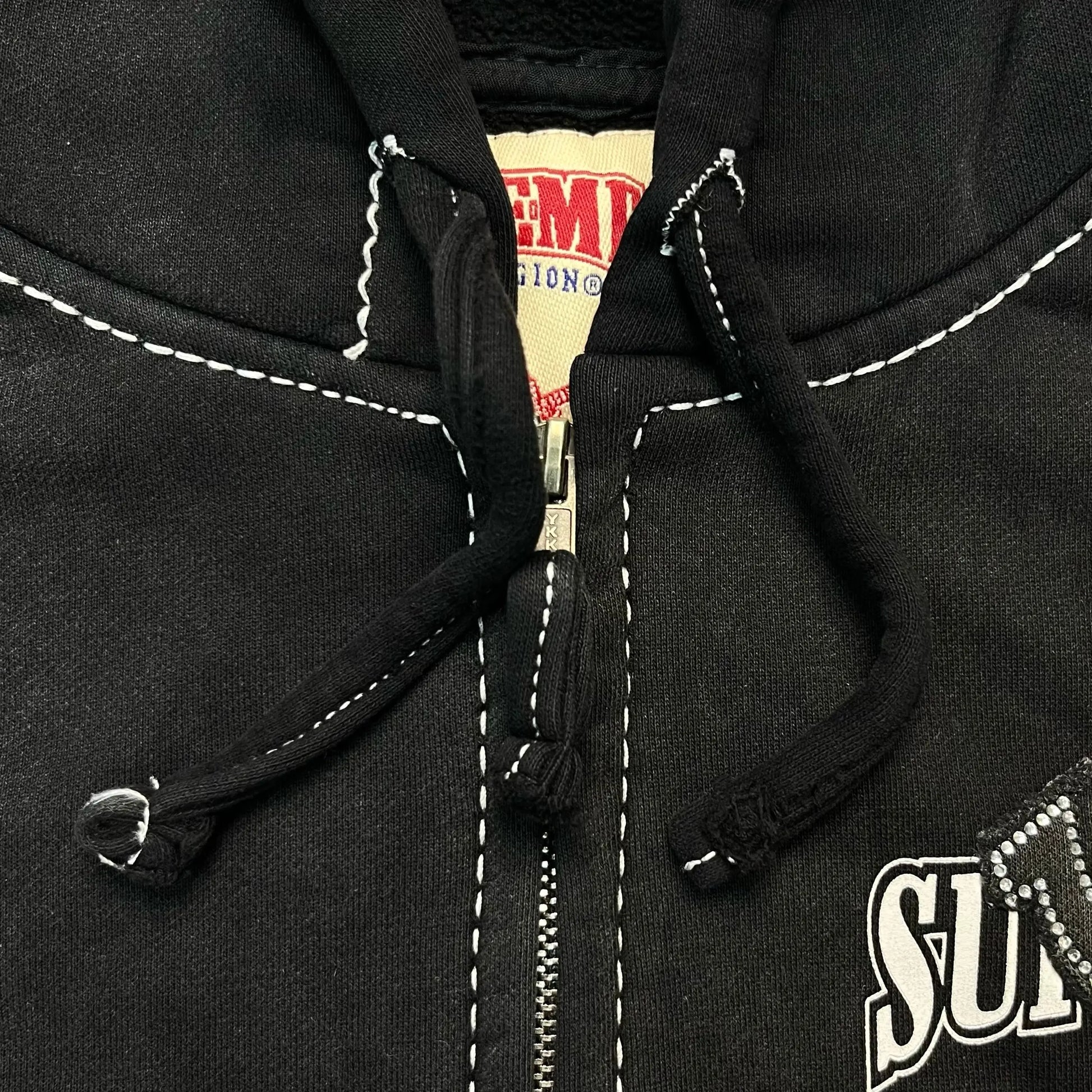 Supreme x True Religion | Black Zip-Up Hoodie | Rare Low Stock Supreme X True Religion