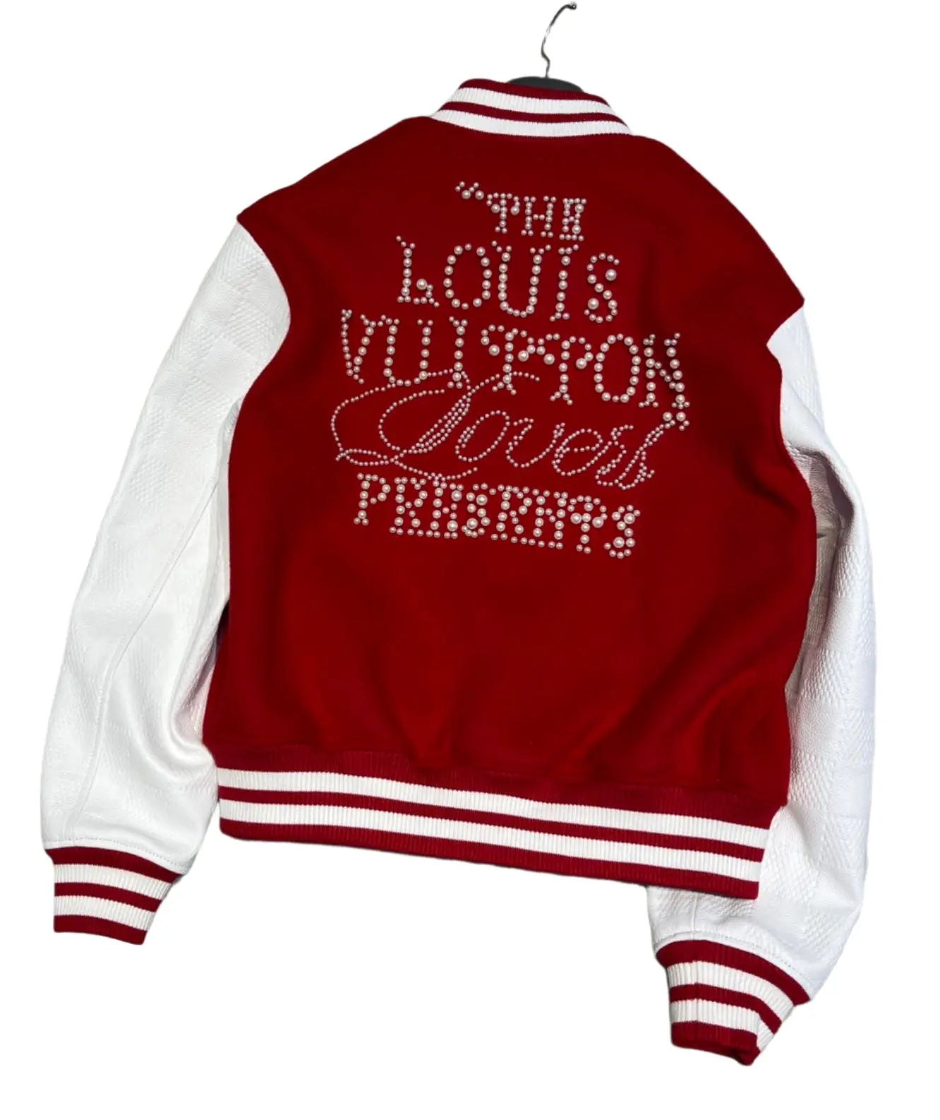 Louis Vuitton | Red & White LA Varsity Jacket Louis Vuitton