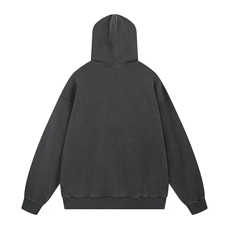 Balenciaga x Puma | Washed Black Logo Hoodie Balenciaga