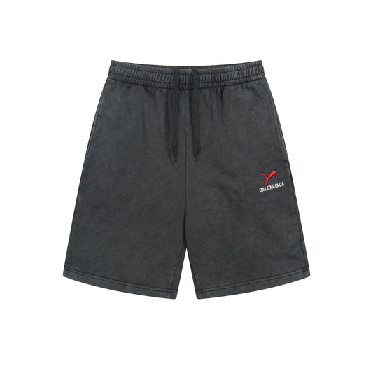 Balenciaga | Puma Logo Shorts | Black Balenciaga