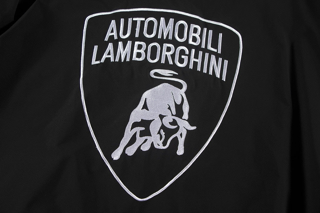 Balenciaga | Lamborghini Automobili Black Zip Jacket