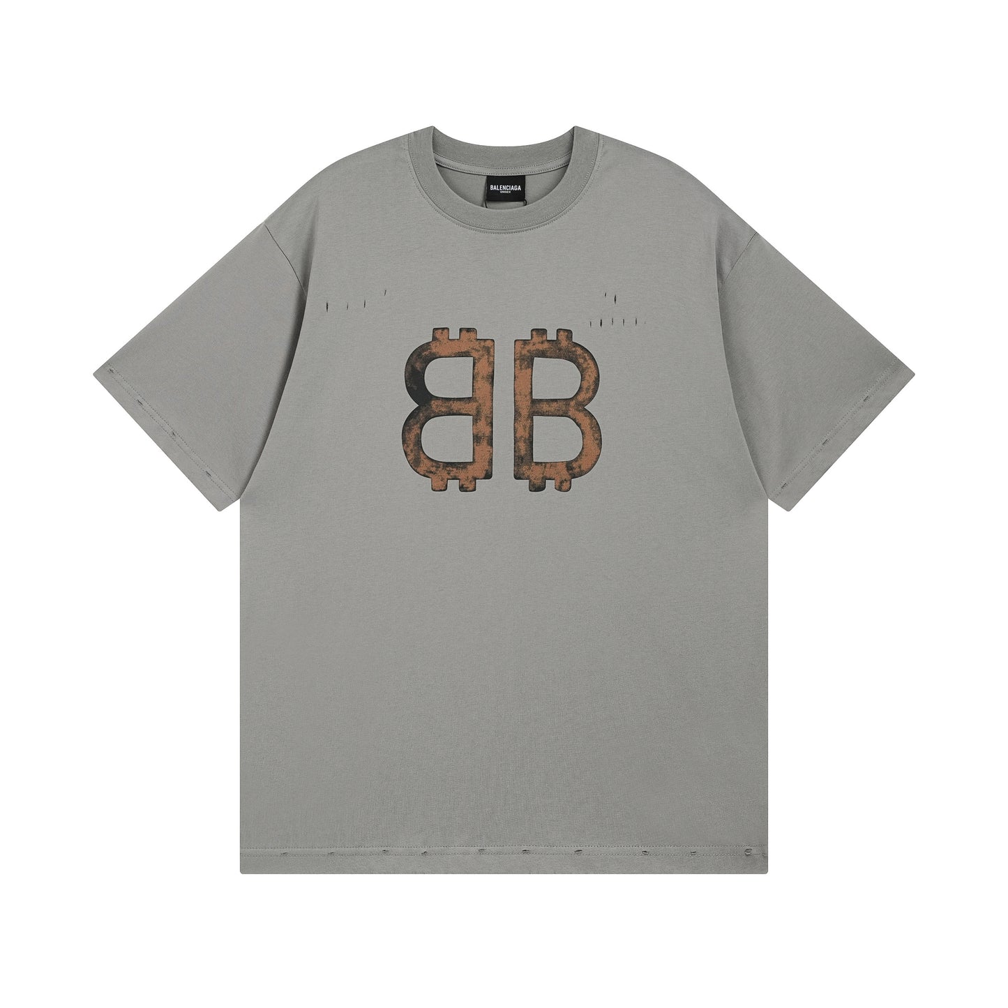 Balenciaga | Rusted BB Bitcoin Logo T-Shirts