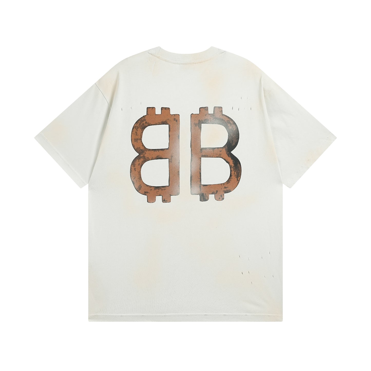 Balenciaga | Rusted BB Bitcoin Logo T-Shirts
