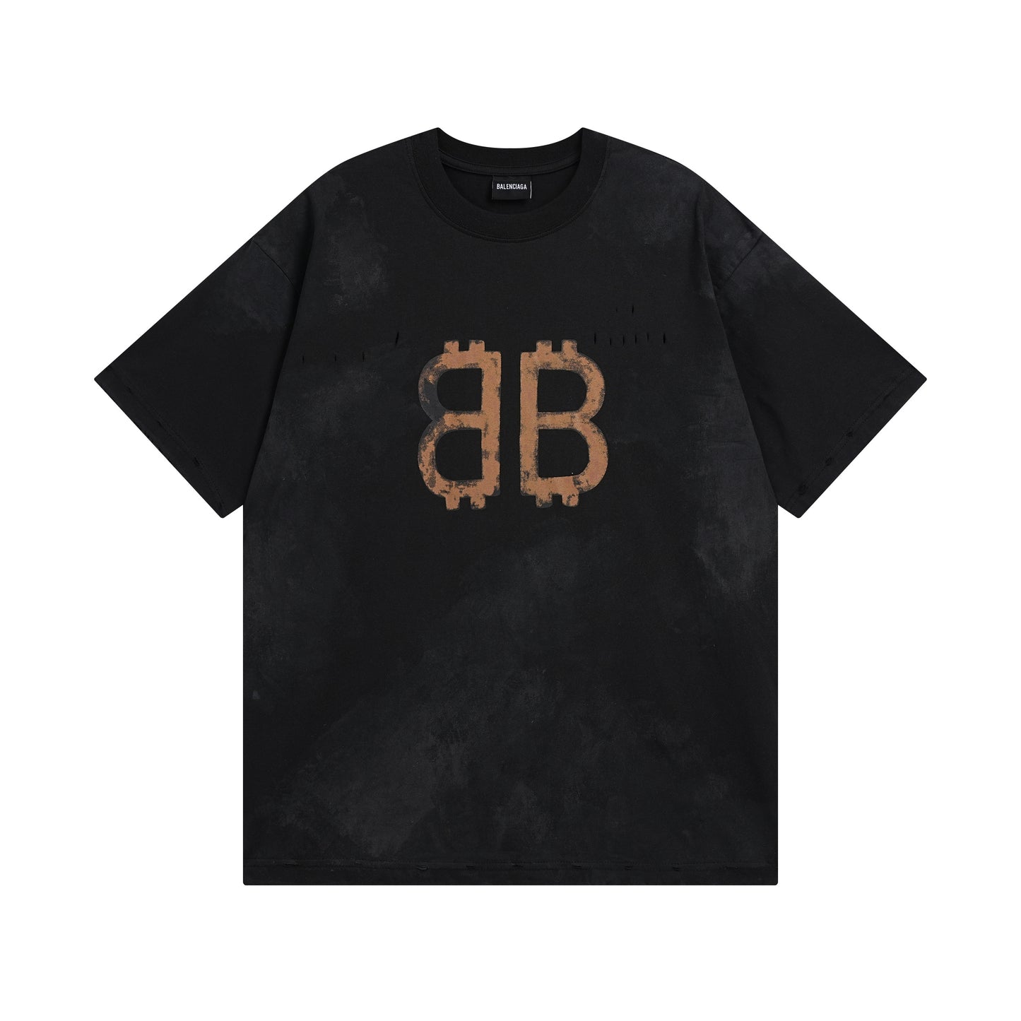 Balenciaga | Rusted BB Bitcoin Logo T-Shirts