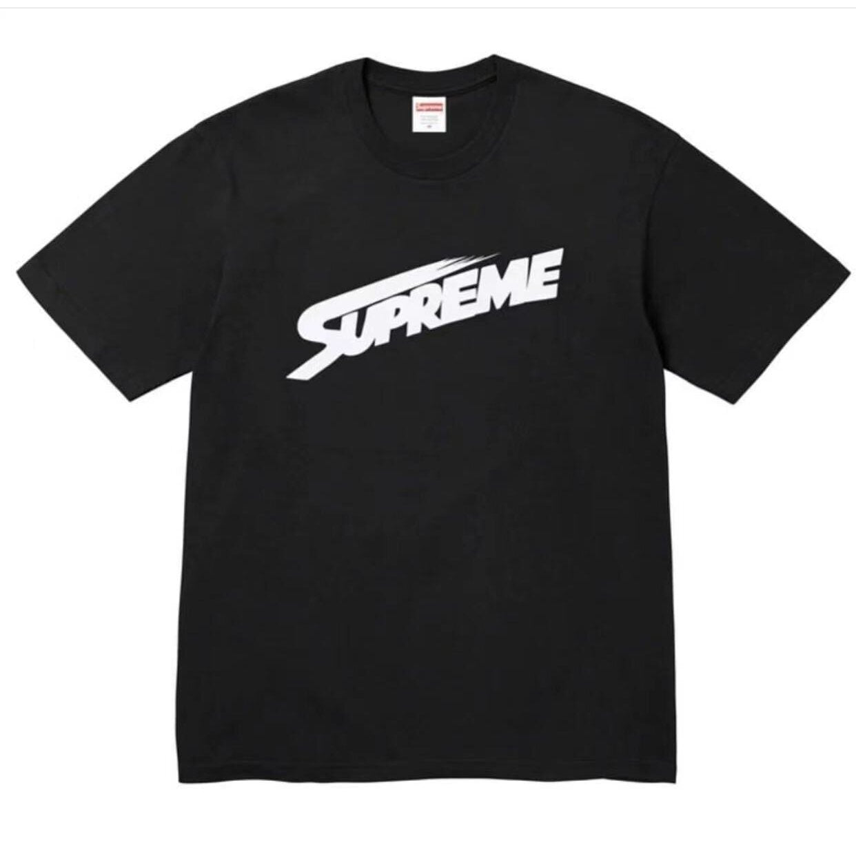 Supreme | Speed Logo Tee | Black / White