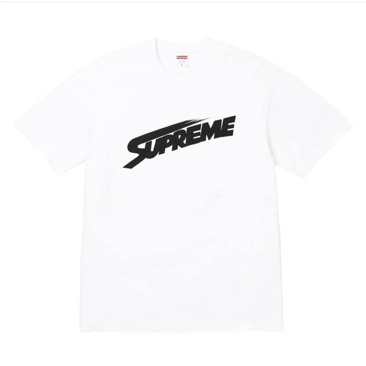 Supreme | Speed Logo Tee | Black / White