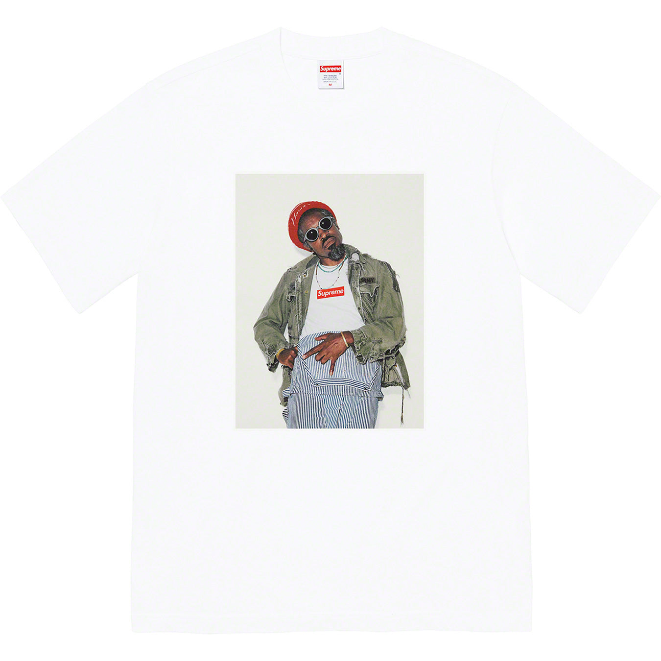 Supreme | Andre 3000 Tee | White / Black
