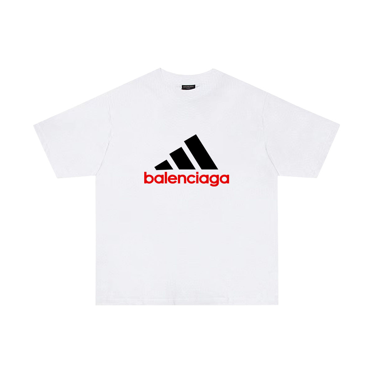 Balenciaga | Sport Logo Tee | Black & White