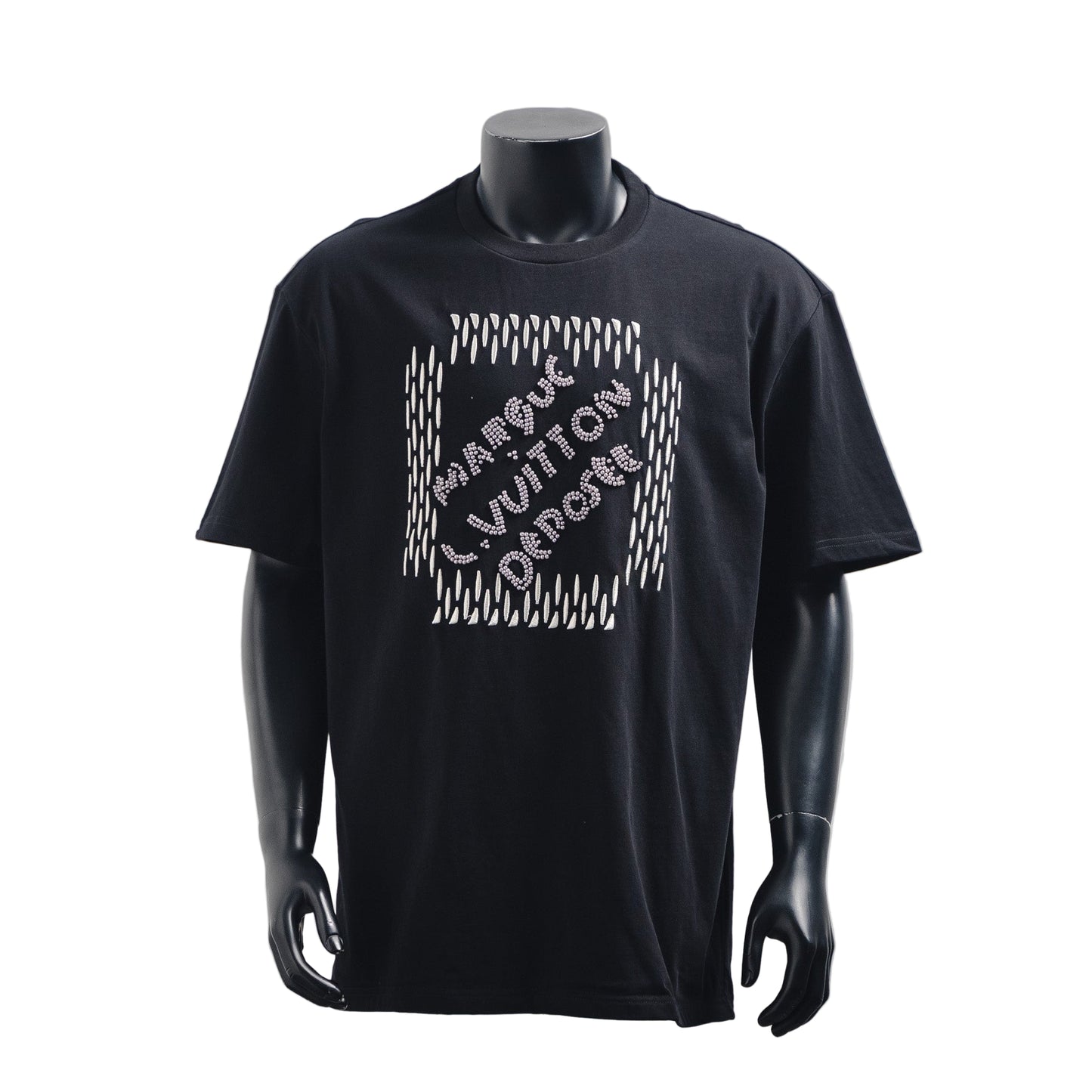 Louis Vuitton | Graphic Monogram Tee | Black & Navy