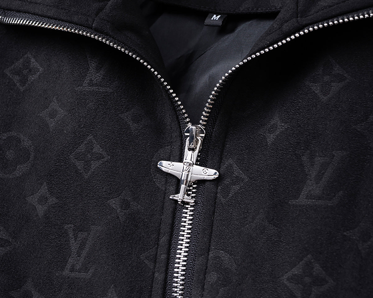 Louis Vuitton | Monogram Jacquard Track Jacket | Black