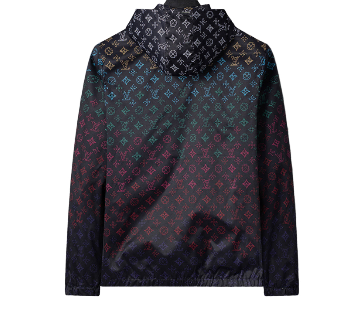 Louis Vuitton | Multicolor Monogram Windbreaker | Black