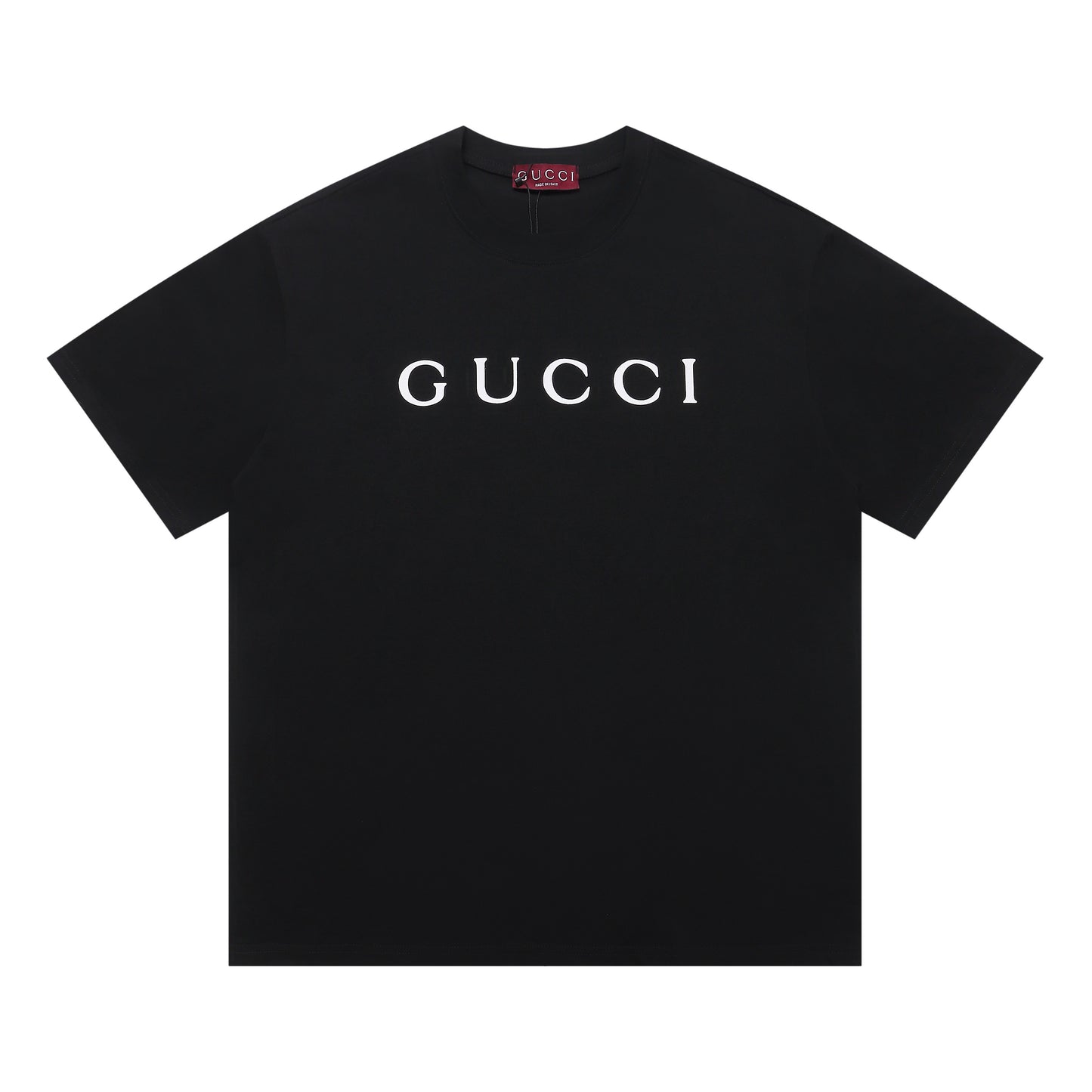 Gucci | Monogram Logo Tee | White, Red & Black