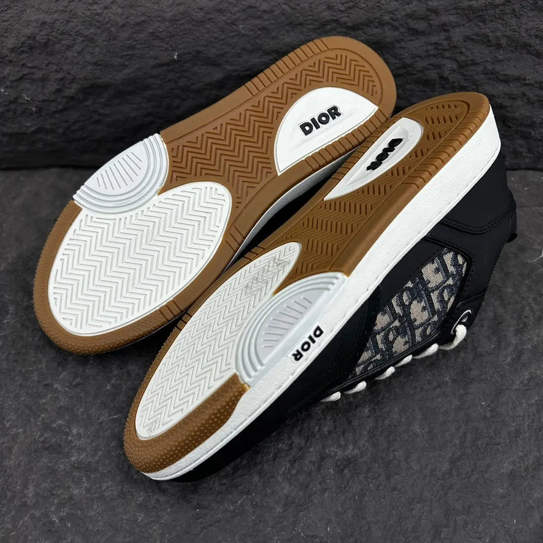 Dior | B27 Monogram Low Sneakers | Black, Cream, Triple Black Patent Dior