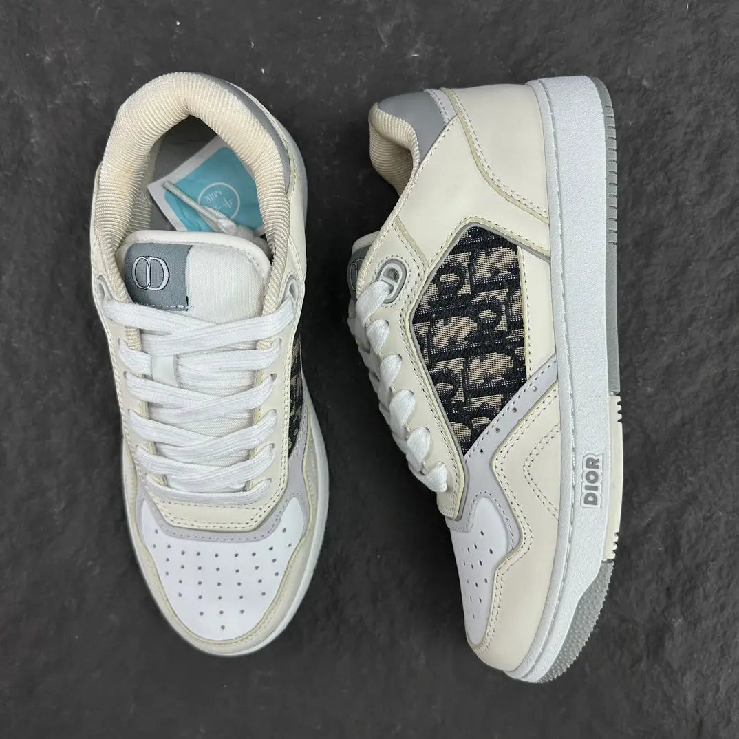 Dior | B27 Monogram Low Sneakers | Black, Cream, Triple Black Patent Dior