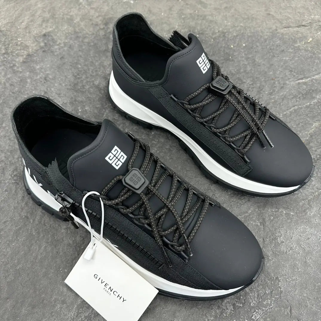 Givenchy | Urban Street Low Runner | Matte Black & White Logo Amiri