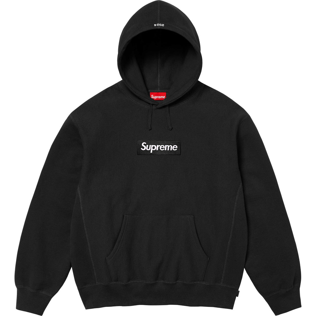 Supreme | Hoodie | White Tonal Logo Fleece Pullover - QUICK SHIP